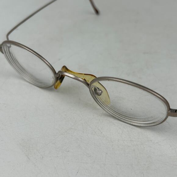 MOREL REF6257 Col 623 Eyeglasses Frame Unisex Adults Silver‎ Metal Oval 42-23 main image 12